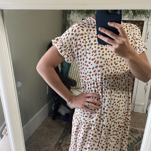 Cheetah Leopard print dress - size small - Picture 9 of 9